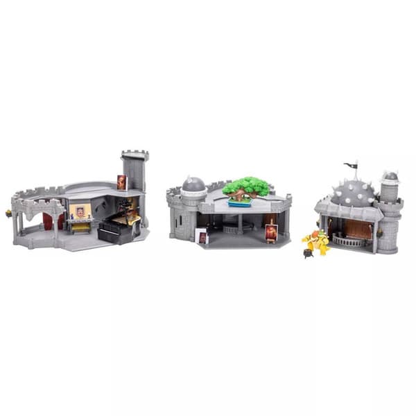 Jakks The Super Mario Galaxy Movie –Deluxe Bowser Castle Playset