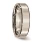 Mens Endless Affection&#8482; Highly Polished 6mm Beveled Edge Band - image 4