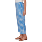 Petite Emaline Sapphire Serenade I Stripe Wide Leg Crop Pants - image 4