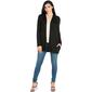 Womens 24/7 Comfort Apparel Open Front Hooded Cardigan - image 1