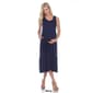 Plus Size White Mark Tiered Maternity Midi Dress - image 6