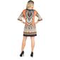 24/7 Comfort Apparel Elbow Length Sleeve Paisley Shift Dress - image 2