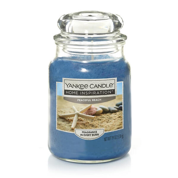 Yankee Candle&#40;R&#41; 19oz. Home Inspiration Peaceful Beach Jar Candle - image 