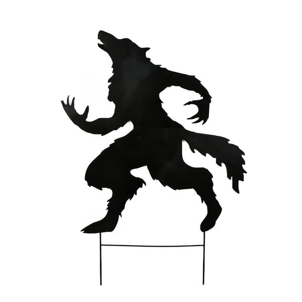 National Tree 38in. Halloween Werewolf Garden Stake - image 