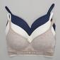 Womens Lucky 3pk. Bandana Seamless Logo Wire Free Bra LVD27153BV3 - image 1