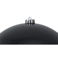 Northlight Shiny Jet Black Shatterproof Christmas Ball Ornament - image 2