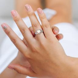 Gemstone Classics™ 1/10ct. Freshwater Cultured Pearl Ring