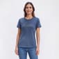 Womens Bare Your Soul By Sweet Soul Roll Sleeve Hem Love Tee - image 1