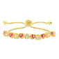 Gemstone by Gianni Argento Lab Grown Ruby Heart Bezel Bracelet - image 1