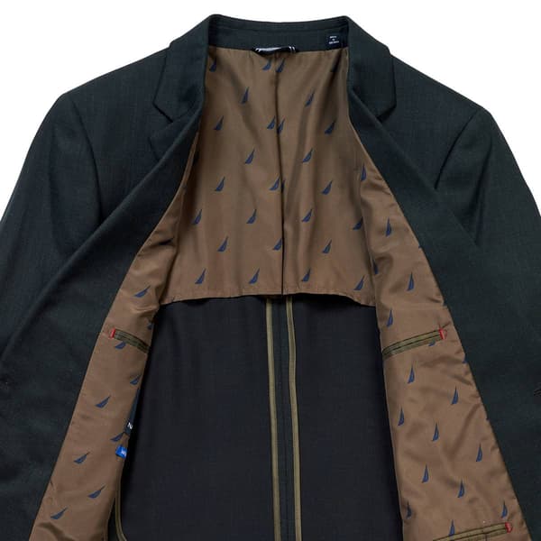 Mens Nautica Forest Structure Weave Sport Coat