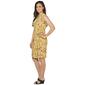 Womens Kasper Sleeveless Signature Wrap Blocks Dress - image 4