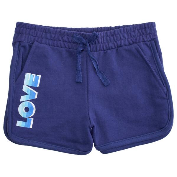 Girls &#40;7-14&#41; 1st Kiss&#40;R&#41; Love French Terry Shorts - image 