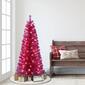 Puleo International 4.5ft. Pre-Lit Tinsel Christmas  Tree - image 3