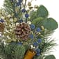 National Tree 28in. Swiss Chic Sprays Blue/Champagne - Set of 2 - image 3