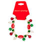 Holiday Charm Multi Color Beaded Bracelet - image 1