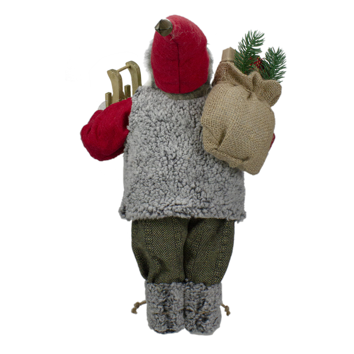 Northlight Standing Santa Carrying Presents Christmas Figure