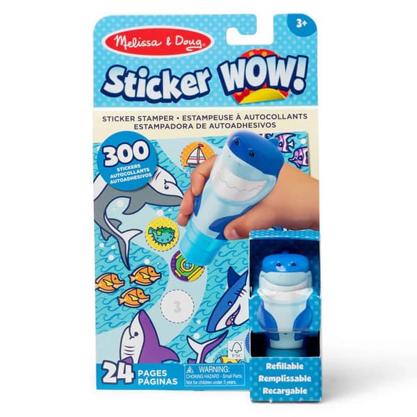 Melissa & Doug(R) Shark Activity Pad & Sticker Stamper