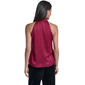 Womens Calvin Klein Sleeveless Tie Neck Rhinestone Blouse - image 2