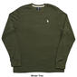 Mens U.S. Polo Assn.&#174; Solid Crew Neck Waffle Knit Thermal - image 7