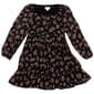 Girls &#40;7-12&#41; Nannette Floral Long Sleeve Tiered Chiffon Dress - image 1