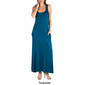Womens 24/7 Comfort Apparel Scoop Neck Maxi Dress With Pockets - image 5