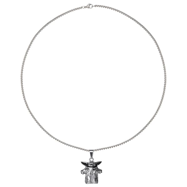 Mens Gentlemen's Classics&#8482; Stainless Steel Baby Yoda Pendant