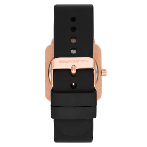 Womens Skechers Calabar Black Square Watch - SR6207