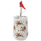 Home Essentials Cardinal Wine Tumbler with Sipper Straw - image 1