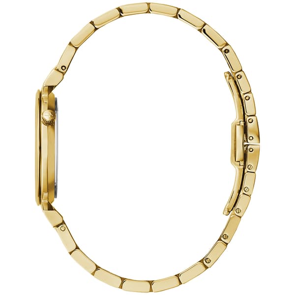 Womens Bulova Goldtone Diamond Accent Dial Bracelet Watch- 97P149