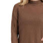 Womens NY Collection Long Sleeve Turtleneck Rhinestone Blouse - image 4