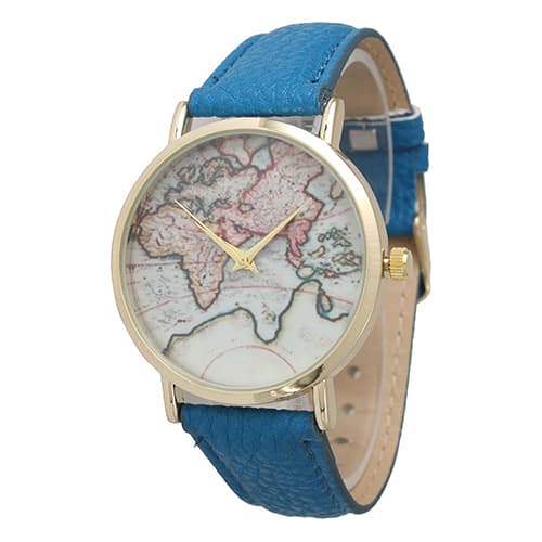 Womens Olivia Pratt Leather Travelers Watch - 13289
