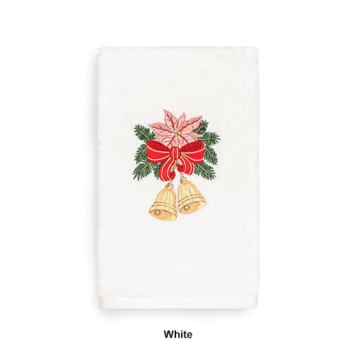 Linum Home Textiles Christmas Bells Hand Towel