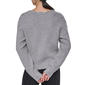 Womens DKNY Long Sleeve V-Neck Cable Knit Sweater - image 2