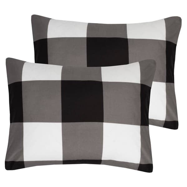 Sweet Home Collection Buffalo Plaid Reversible 8pc. Bed In A Bag