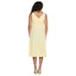 Womens Connected Apparel Sleeveless Solid Tulip Hem Wrap Dress - image 2