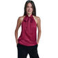 Womens Calvin Klein Sleeveless Tie Neck Rhinestone Blouse - image 1
