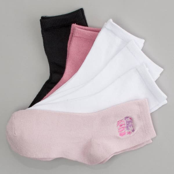 Girls Tahari 6pk. Be Kind Solid Buttery Soft Ankle Socks - image 