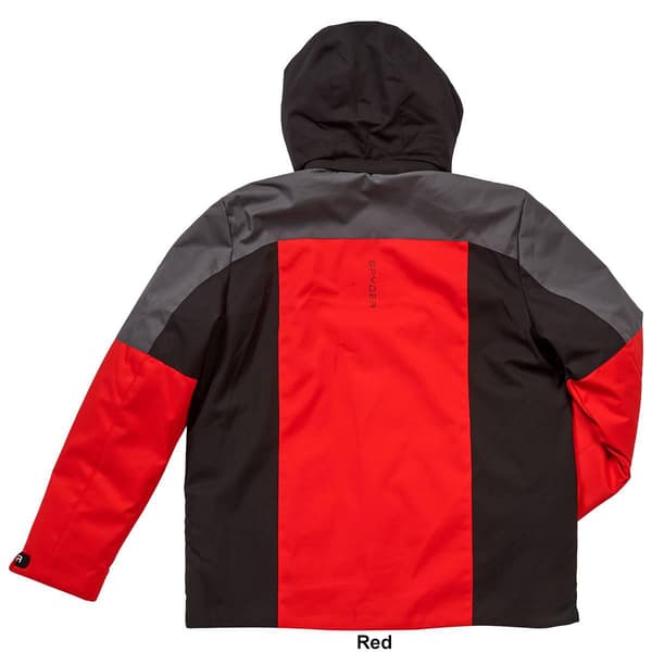 Mens Spyder Midweight Color Block Active Coat