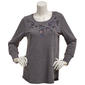 Plus Size Architect(R) Long Sleeve Embroidered Neck Thermal Tee - image 1