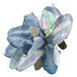 Northlight Magnolia Blue Flower Clip-On Christmas Ornament - image 6