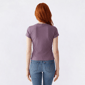 Juniors Cotton Candy Short Sleeve Butter Crew Neck Tee - image 3