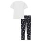 Girls &#40;4-6x&#41; Calvin Klein 2pc. Logo Tie Knot Tee & Leggings Set - image 2