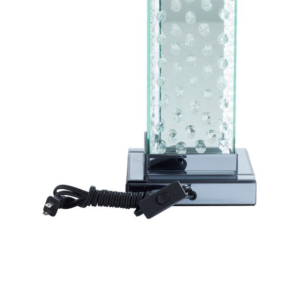9th & Pike® Grey Glass Glam Table Lamp