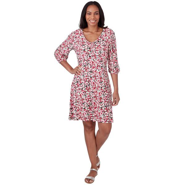 Womens Skye''s The Limit Contemporary Utility Floral Dress - image 
