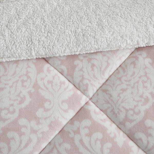 Cedar Court Hyde Damask 3pc. Ultra Polyester Comforter Set