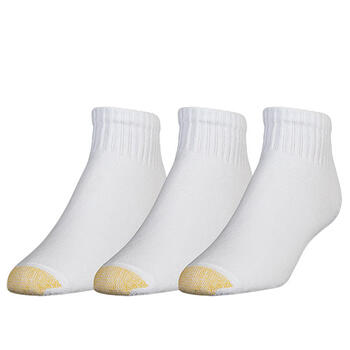 Mens GOLDTOE® 3pk. UltraTec Ankle Socks - Boscov's