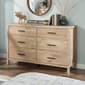 Sauder Pacific View 6-Drawer Bedroom Dresser - image 2