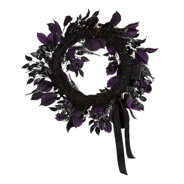 National Tree 26in. Artificial Floral Mini Skull Wreath