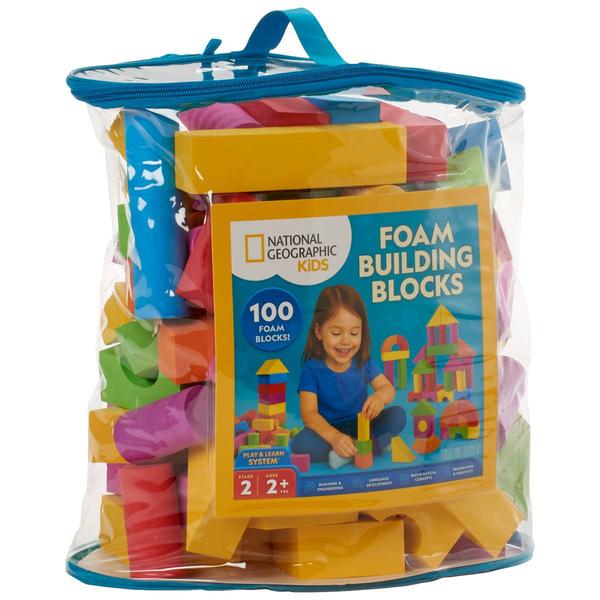 National Geographic(tm) Kids Foam Building Blocks - image 