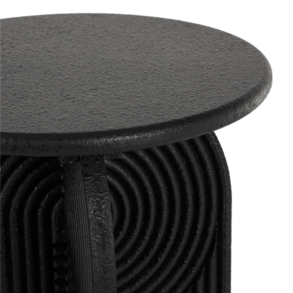 9th & Pike® Modern Black Wood Accent Table Set
